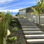 Landscaping Hardscaping stone steps